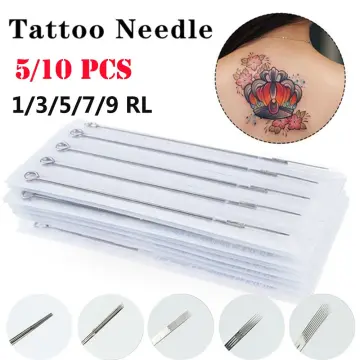 50pcs Mixed Tattoo Needle Set 1rl 3rl 5rl 7rl 9rl Stainless Steel Round  Liner Professional Permanent Tattoo Tool Kit  Fruugo IN