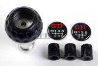 Transmission Gear Shift Knob 5MT 6MT Golf ball Shifter Custom Black For V W Polo Golf GT I 337 MK4 MKIV 20 25 Anniversary