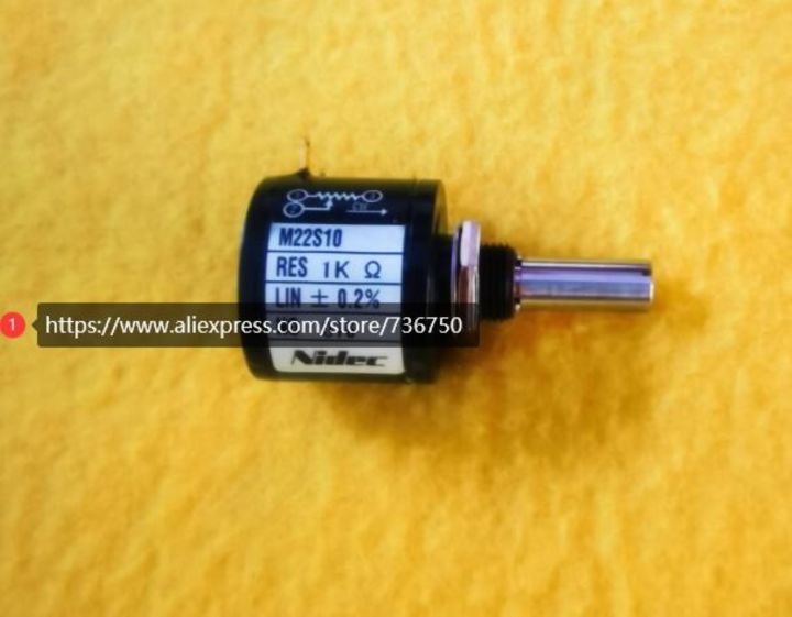 15000010e000-potentiometer-without-cable-nidec-m22s10-res-1k-genuine-barudan-sunstar-swf-a-b-c-e-embroidery-machine-spare-parts