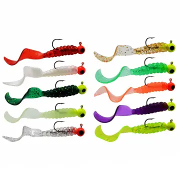 2 Curl Tail Grub Soft Plastic Lure 1.2g in Various Colours