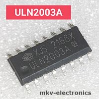 (5ตัว) ULN2003 , ULN2003A , SOP-16 Stepper and DC Brushed Motor Drivers IC