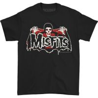 Hot sale Misfits Band T-Shirt Batfiend Red Official Merchandise - Adult T-Shirts  Adult clothes