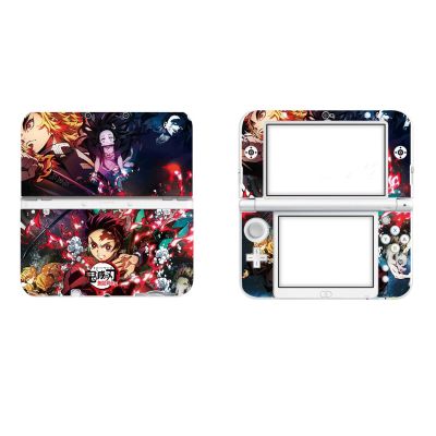 ผิวสติกเกอร์สำหรับใหม่รูปลอกคลุมทั้งหมด Demon Slayer สติกเกอร์สกิน XL 3DS ใหม่สำหรับ3DS LL สติกเกอร์ผิวที่ป้องกันไวนิลสติกเกอร์ LTZ3721