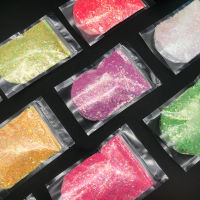 8 gridbag Mixed Nail Glitter Powder Sequins Colorful Nail Flakes Sticker 3d DIY SequiNail Sliders Dust For Nail Art Decorations