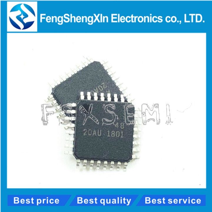 5pcs/lot ATMEGA48-20AU ATMEGA48  QFP-32  8-bit Microcontroller with 8K Bytes In-System Programmable Flash