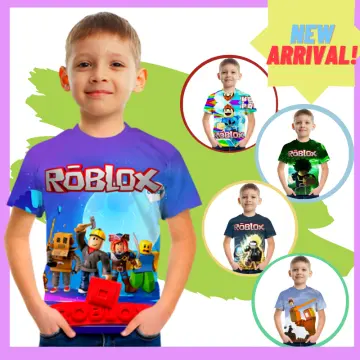 Buy Roblox Kid's T Shirt 100% Cotton Online in India 