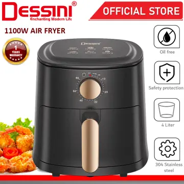 BRUNO Japanese air fryer visual multi-function 5L large capacity household  electric fryer no oil smoke intelligent fryer fried chicken chips machine  magic cube plus