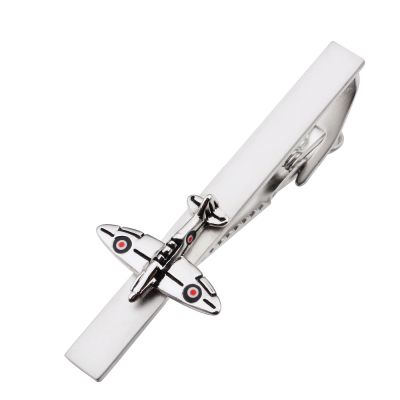 HAWSON-2 นิ้วคลาสสิกเครื่องบิน Tie คลิปสำหรับชาย,tie Bar Spitfire Fighter Design Tie PIN คลิป, ผู้ชายอุปกรณ์เสริม-Yrrey