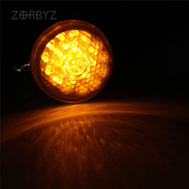 zorbyz-รถจักรยานยนต์-chrome-41มม-ด้านหน้า-relocation-fork-clamp-ไฟเลี้ยว-amber-สำหรับ-harley-sportster-dyna-bobber