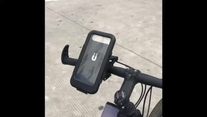 360°Swivel Adjustable Bicycle Mobile Phone Holder Waterproof