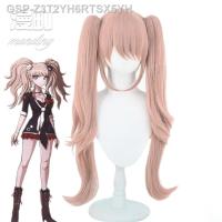 ◄ Danganronpa: Gatilho Feliz Havoc Mulheres Enoshima Junko Cosplay Peruca เล่นบทบาท Rabo De Cavalo 80ซม.