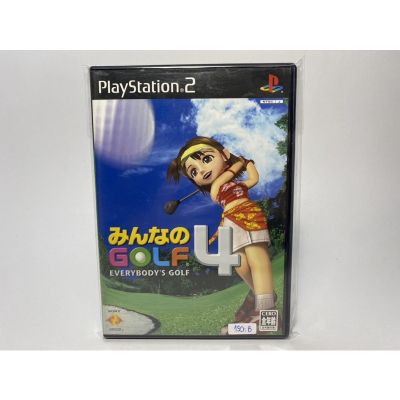 แผ่นแท้ PS2 (japan)  Minna no Golf 4 - Everybodys Golf