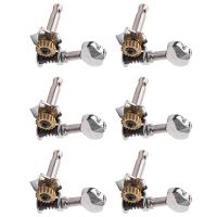 3L3R 6Pcs 1:18 Guitar String Tuning Pegs Tuner Machine Heads Knobs Tuning Keys for Acoustic or Electric Guitar