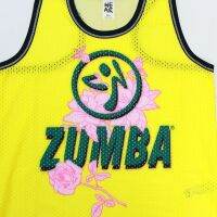 ใหม่ เสื้อท็อป แขนยาว ลายหัวใจ สําหรับออกกําลังกาย zumba-z1t0 2182