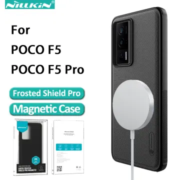 For Xiaomi Poco F5 Pro Case Poco F5 Pro Cover Ring Bracket Slide