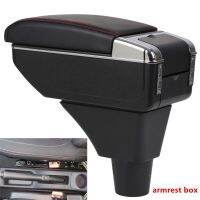 hot！【DT】◕  Dacia sandero armrest box USB Charging heighten layer central Store content cup ashtray accessories