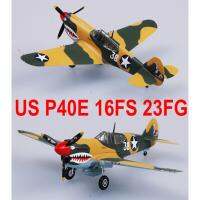 โมเดลง่าย1/72เรา P40E 16FS 23FG 1942แบบสำเร็จรูปขนาดเครื่องบินเครื่องบินจำลอง #37274