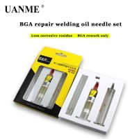 【hot】 UANME 10cc Grade Needle Squeeze BGA Flux Paste Soldering Tin