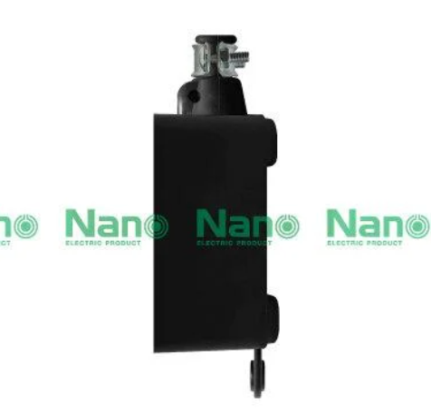 nano-รางปลักไฟสนาม-2ช่อง-บล็อกยางพร้อมสายไฟดำ-2x4-สายไฟยาว-20-ม-sq-mm-รุ่น-rb10hs2-20m