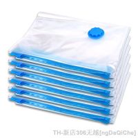 Medium 50x55 Vacuum Storage Bags for Clothes Travel Bag Organizer Free Hand-Pump Double-Zip Seal Max Space Saving