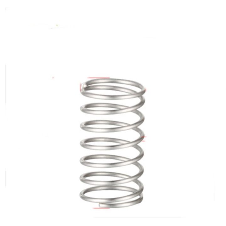 10-20pcs-0-5mm-outer-diameter-3mm-4mm-5mm-6mm-to-12mm-stainless-steel-micro-small-compression-spring-length-5mm-50mm-electrical-connectors