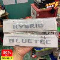 โลโก้ BLUETEC HYBRID BENZ #สติ๊กเกอร์ติดรถยนต์ 3m  #สติ๊กเกอร์ติดรถ   #สติ๊กเกอร์ติดรถ ญี่ปุ่น  #สติ๊กเกอร์ติดรถยนต์ ซิ่ง