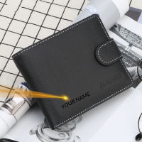 Men Wallet Soft Genuine Leather Card Holder Brand Luxury Designer Wallets Bifold Minimalist Small Short Purse with Coin Pocket