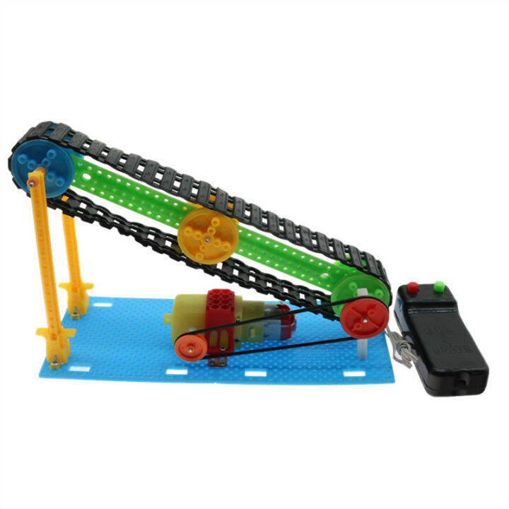 stem toys enhance electric conveyor belt, small production technology
