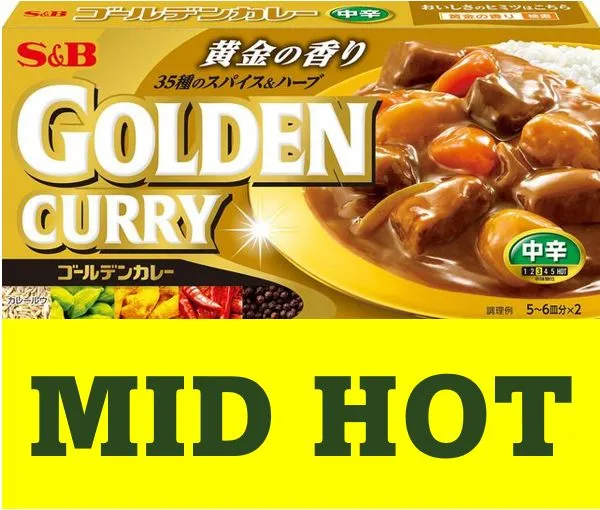 for　198g　and　GOLDEN　10~12　Authentic　Lazada　Sauce　SB]　hot),　curry　Japanese　(Medium　Curry　Japanese　CURRY　Original　PH　Good　(Mild)　Mix　Serve,