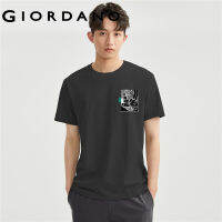 GIORDANO Women Huangshouyi Series T-Shirts Crewneck 100% Cotton Comfort Tee Short Sleeve Print Casual Summer Tshirts 91092296