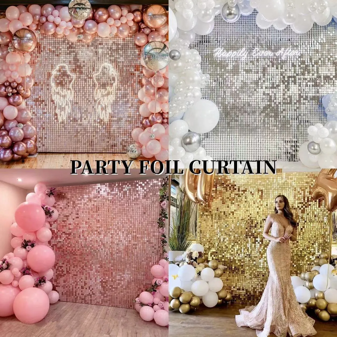  Party Needs Decoration sale Background Curtain Backdrop Wedding Decor  Baby Shower Wall Glitter Backdrop Birthday Curtain COD | Lazada PH