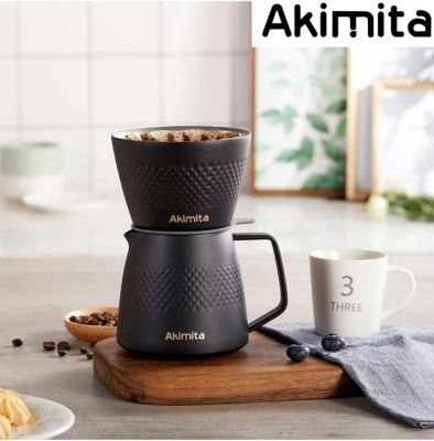 Akimita Dripper &amp; Server Set Japan Style - 350 ml.