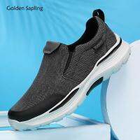 Golden Sapling Canvas Loafers Man Leisure Flats Mens Casual Business Shoes Breathable Daily Loafer Comfortable Driving Footwear