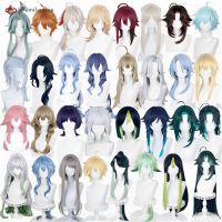 Genshin Impact Kamisato Ayato Xiao Scaramouche Ganyu Tighnari Tartaglia Venti Raiden Shogun Yae Miko Kaveh Lumine Cosplay Wigs