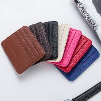 【CC】▨▫☢  1PC Mens Business Thin ID Credit Card Money Holder Wallet Small Purse Man Cardholder