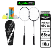 Bộ 2 vợt cầu lông thế hệ mới Agnite, siêu bền