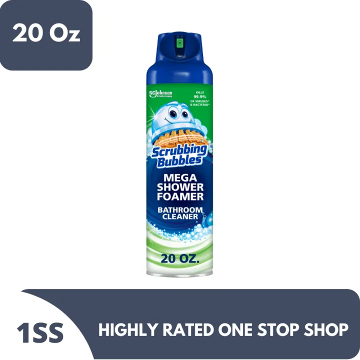Scrubbing Bubbles Mega Shower Foamer Aerosol, Rainshower 20 Oz Lazada PH