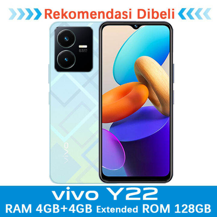 Vivo Y27 5G Vivo Y22 RAM 6GB+6GB ROM 128GB Garansi resmi handphone vivo