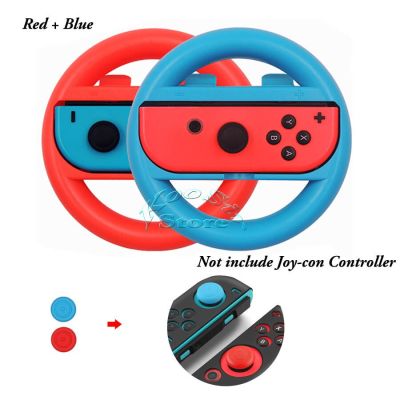 【On Sale】 yawowe Nintend Switch Handle Grip Nintendoswitch Joycon Controller Racing พวงมาลัย Nitendo Holder Bracket สำหรับ Nintendo Switch