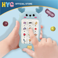 HYG โทรศัพท์มือถือของเล่นสำหรับการเรียนรู้ของเด็กทารกสองภาษาพร้อมไฟและเสียงประกอบการเรียนรู้การเรียนรู้การเรียนรู้การเรียนรู้การเรียนรู้ก่อนนอนเด็กหญิงและเด็กชายของเล่นเด็ก Age1 +