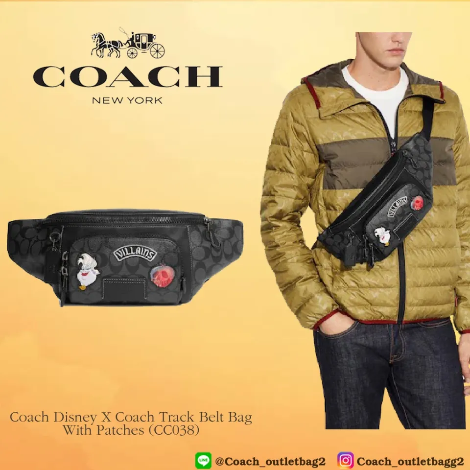 Coach Disney x Coach Track Belt Bag with Patches