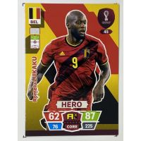 การ์ดนักฟุตบอล Romelu Lukaku ฟุตบอลโลก world cup 2022 การ์ดสะสม belgium การ์ดนักเตะ เบลเยี่ยม เบลเยียม