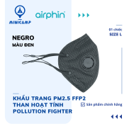 Masks PM2.5 FFP2 activated carbon Pollution Fighter AIRPHIN
