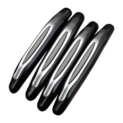 【DT】Car Accessories Car Bumper Strips Auto Car 110mmx12mm ABS And PVC Black For All Models Waterproof 1 Set Brand New  hot