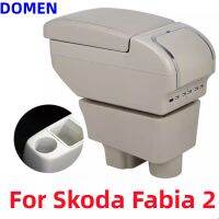 Armrest Rotatable For Skoda Fabia 2 2008-2013 Center Centre Console Storage Box Armrest 2009 2010 2011 2012