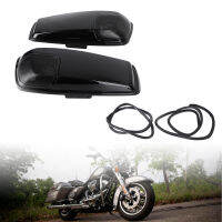 Areyourshop ฝาปิดลำโพง6X9,กระเป๋าทรงตัวสีดำสดใสสำหรับ Harley Touring 2014-2020