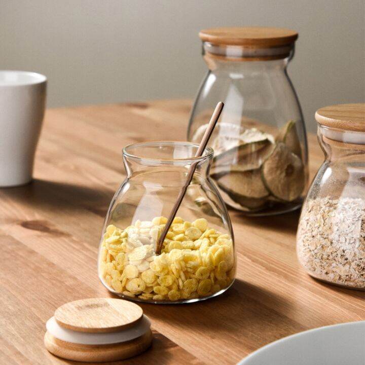 candy-jar-for-tea-leaf-ut-spices-glass-bamboo-cover-container-glass-jars-with-lids-cookie-jar-kitchen-jars-and-lids-wholesale