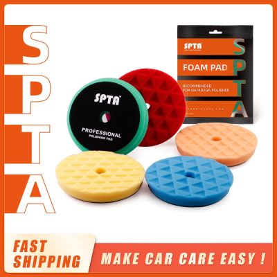 【LZ】 (Single Sale) SPTA 5 (125mm)/6 (150mm) Car Spong Buffing Polishing Pads   Buffing Pads For DA/RO/GA Car Buffer Polisher