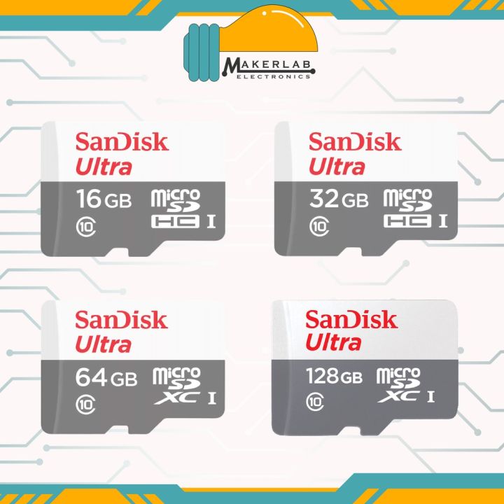 SanDisk: Micro SD Card Class 10 Memory Card for Mobile / RPi