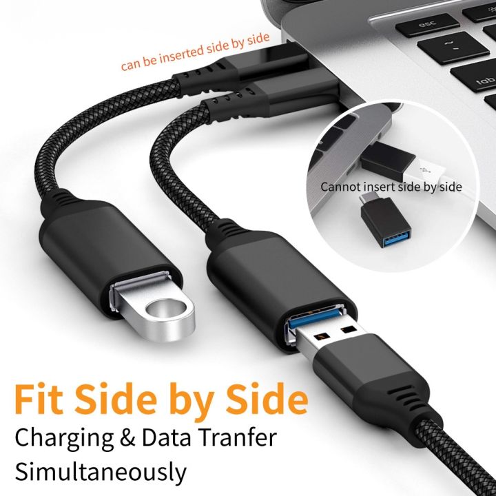 chaunceybi-usb-3-0-to-type-c-male-to-female-converter-poco-f3-oneplus-data-cable-flash-drive